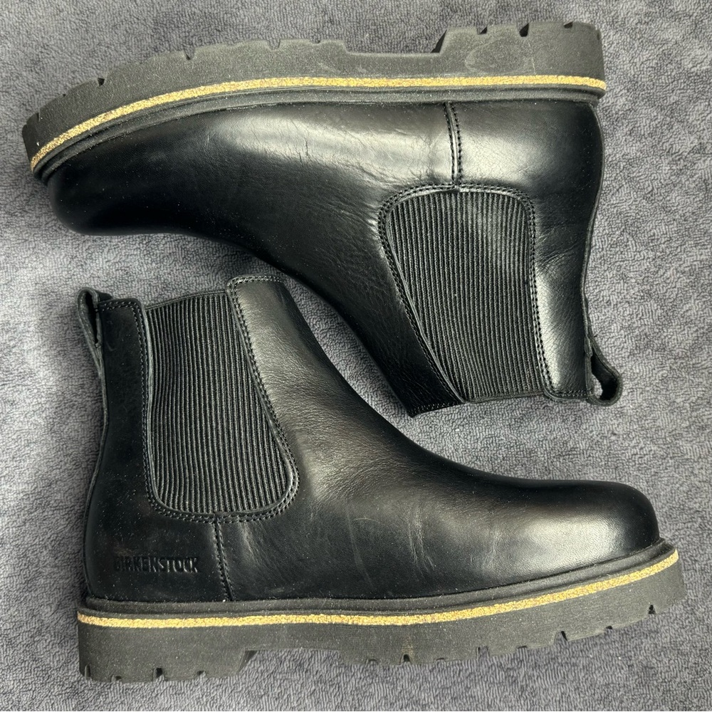 Birkenstock Black Highwood Boots - Picture 6 of 10